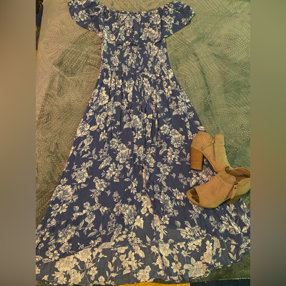 Floral short to long dress